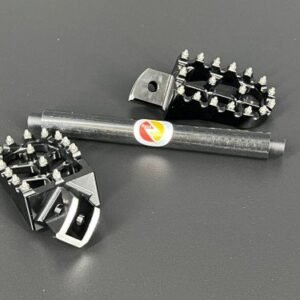 Foot Peg and Brace Bundle – BLACK